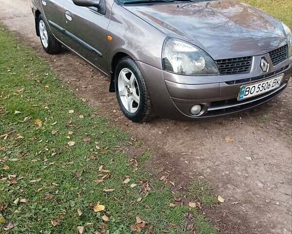 Серый Рено Clio Symbol, объемом двигателя 1.4 л и пробегом 277 тыс. км за 2799 $, фото 8 на Automoto.ua