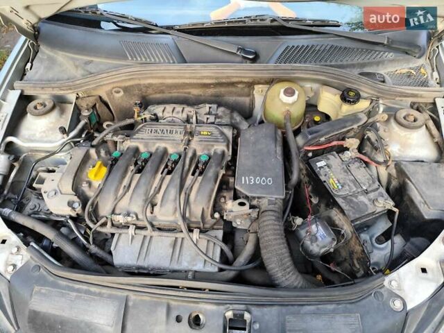 Серый Рено Clio Symbol, объемом двигателя 1.4 л и пробегом 113 тыс. км за 3900 $, фото 20 на Automoto.ua