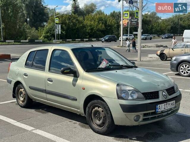 Серый Рено Clio Symbol, объемом двигателя 1.4 л и пробегом 260 тыс. км за 2200 $, фото 10 на Automoto.ua