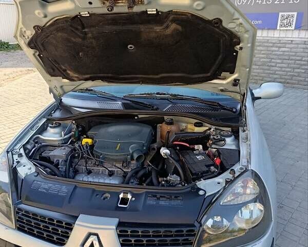 Серый Рено Clio Symbol, объемом двигателя 1.4 л и пробегом 276 тыс. км за 2450 $, фото 29 на Automoto.ua