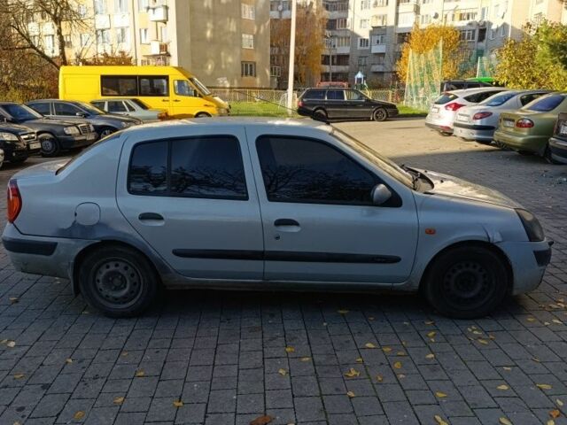 Сірий Рено Clio Symbol, об'ємом двигуна 1.4 л та пробігом 241 тис. км за 1750 $, фото 6 на Automoto.ua