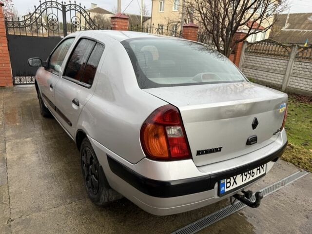 Сірий Рено Clio Symbol, об'ємом двигуна 1.4 л та пробігом 258 тис. км за 1650 $, фото 3 на Automoto.ua