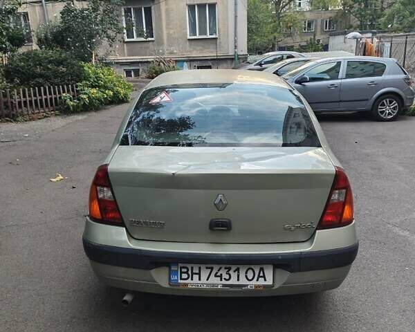 Серый Рено Clio Symbol, объемом двигателя 1.39 л и пробегом 320 тыс. км за 2400 $, фото 2 на Automoto.ua