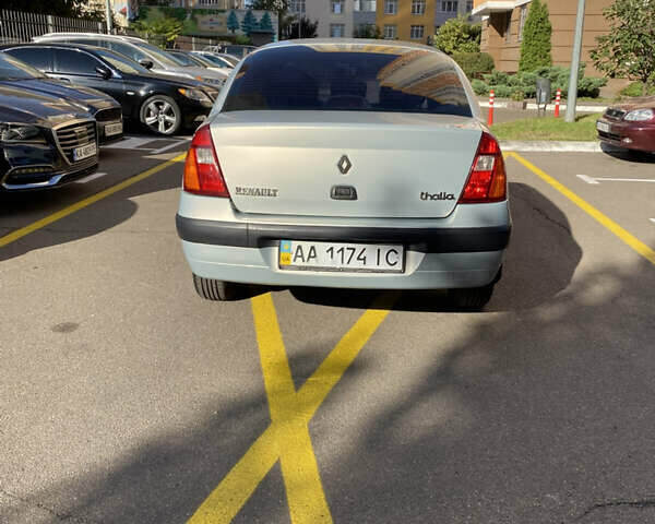 Серый Рено Clio Symbol, объемом двигателя 1.39 л и пробегом 282 тыс. км за 3099 $, фото 3 на Automoto.ua