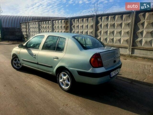 Серый Рено Clio Symbol, объемом двигателя 1.4 л и пробегом 320 тыс. км за 2499 $, фото 8 на Automoto.ua
