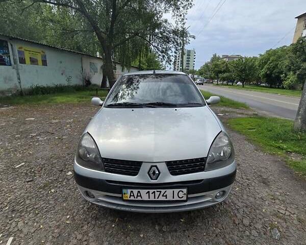 Серый Рено Clio Symbol, объемом двигателя 1.4 л и пробегом 277 тыс. км за 2700 $, фото 1 на Automoto.ua