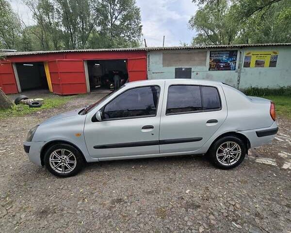 Серый Рено Clio Symbol, объемом двигателя 1.4 л и пробегом 277 тыс. км за 2700 $, фото 3 на Automoto.ua