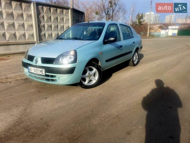 Серый Рено Clio Symbol, объемом двигателя 1.4 л и пробегом 320 тыс. км за 2499 $, фото 5 на Automoto.ua