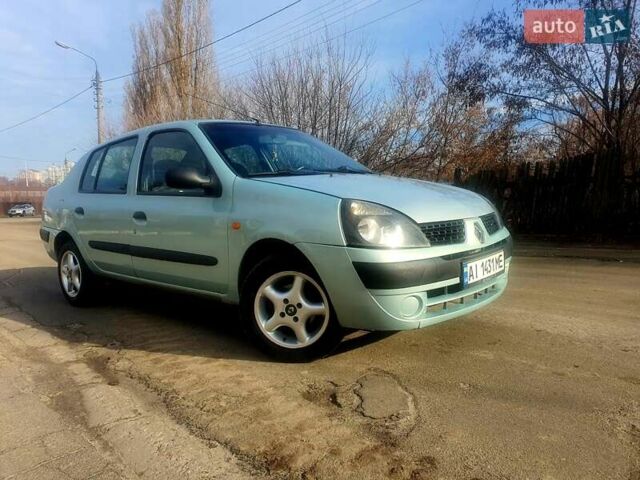Серый Рено Clio Symbol, объемом двигателя 1.4 л и пробегом 320 тыс. км за 2499 $, фото 6 на Automoto.ua