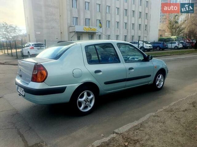 Серый Рено Clio Symbol, объемом двигателя 1.4 л и пробегом 320 тыс. км за 2499 $, фото 1 на Automoto.ua