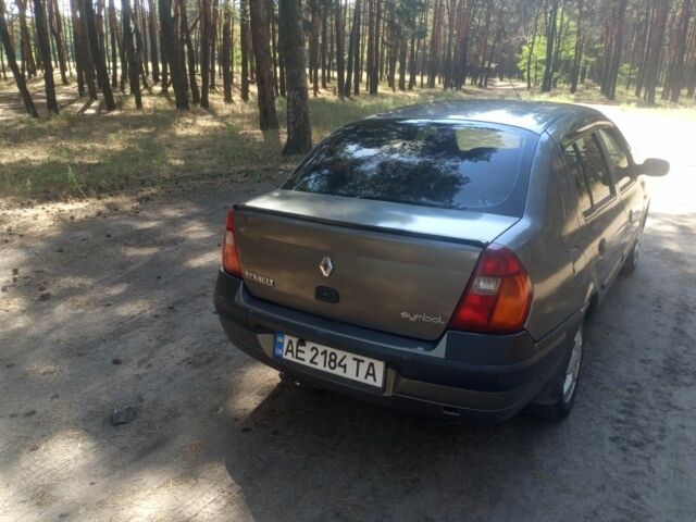 Сірий Рено Clio Symbol, об'ємом двигуна 1.4 л та пробігом 350 тис. км за 3300 $, фото 7 на Automoto.ua