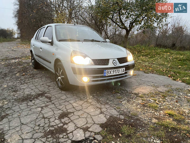 Серый Рено Clio Symbol, объемом двигателя 1.39 л и пробегом 280 тыс. км за 2650 $, фото 6 на Automoto.ua