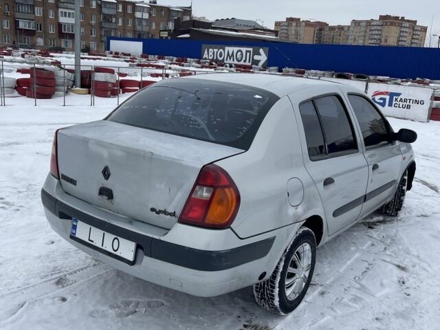 Сірий Рено Clio Symbol, об'ємом двигуна 1.4 л та пробігом 250 тис. км за 1399 $, фото 2 на Automoto.ua