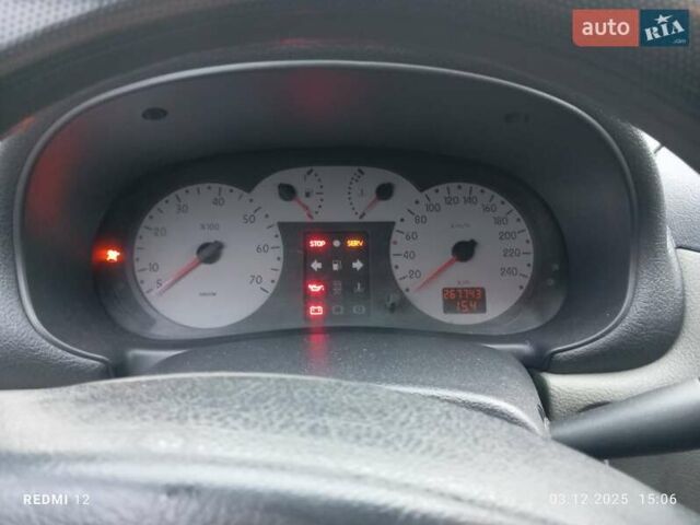 Серый Рено Clio Symbol, объемом двигателя 1.39 л и пробегом 260 тыс. км за 3000 $, фото 9 на Automoto.ua