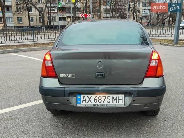 Сірий Рено Clio Symbol, об'ємом двигуна 1.4 л та пробігом 200 тис. км за 3300 $, фото 2 на Automoto.ua