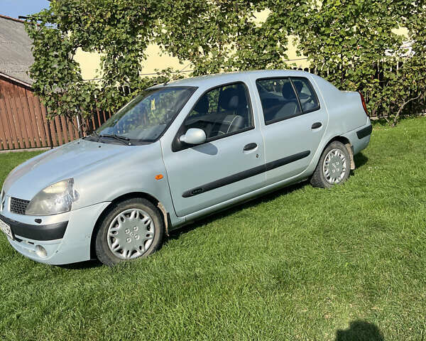 Серый Рено Clio Symbol, объемом двигателя 1.39 л и пробегом 149 тыс. км за 3400 $, фото 1 на Automoto.ua