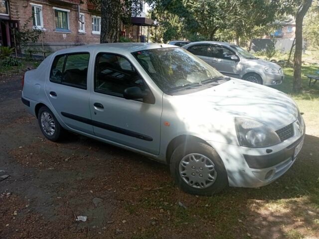 Рено Clio Symbol 2004 в Гребенке на Automoto.ua Серый Рено Clio Symbol, объемом двигателя 1.4 л и пробегом 189 тыс. км за 2850 $, фото 1 на Automoto.ua