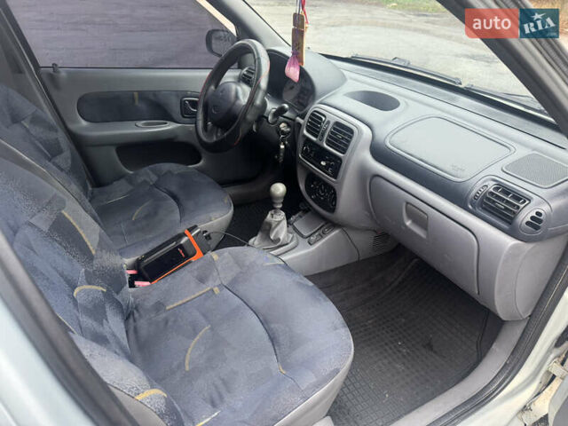 Серый Рено Clio Symbol, объемом двигателя 1.4 л и пробегом 250 тыс. км за 1600 $, фото 12 на Automoto.ua