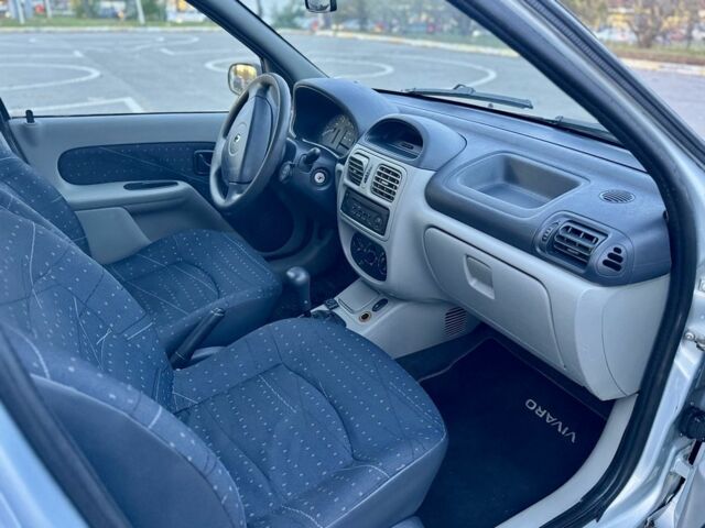 Серый Рено Clio Symbol, объемом двигателя 1.4 л и пробегом 175 тыс. км за 3950 $, фото 10 на Automoto.ua