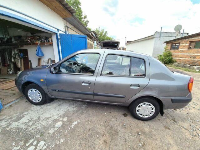 Серый Рено Clio Symbol, объемом двигателя 1.4 л и пробегом 101 тыс. км за 3800 $, фото 1 на Automoto.ua