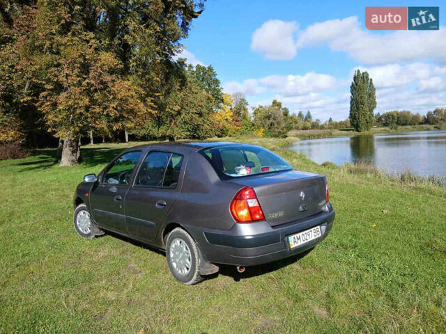 Рено Clio Symbol 2004 в Житомире на Automoto.ua Серый Рено Clio Symbol, объемом двигателя 0 л и пробегом 105 тыс. км за 3300 $, фото 16 на Automoto.ua