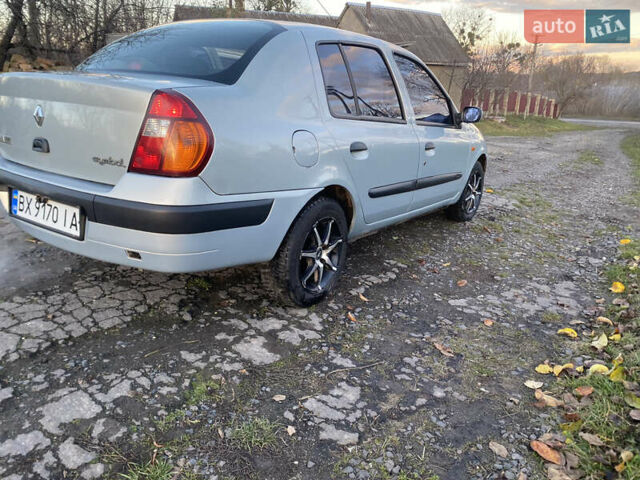 Серый Рено Clio Symbol, объемом двигателя 1.39 л и пробегом 280 тыс. км за 2550 $, фото 7 на Automoto.ua