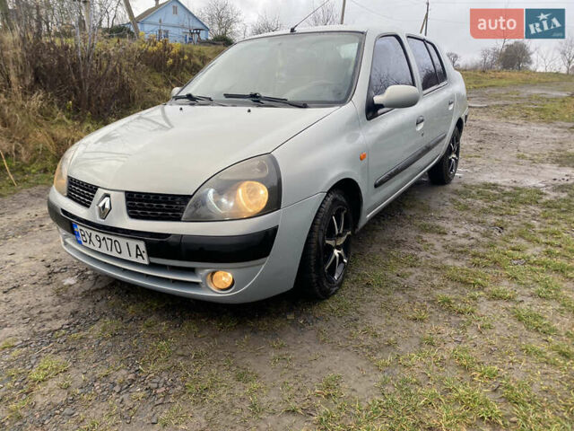 Серый Рено Clio Symbol, объемом двигателя 1.39 л и пробегом 280 тыс. км за 2550 $, фото 1 на Automoto.ua