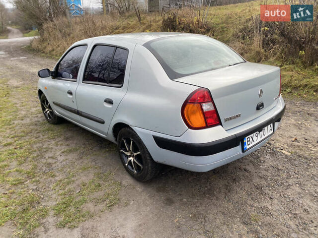 Серый Рено Clio Symbol, объемом двигателя 1.39 л и пробегом 280 тыс. км за 2550 $, фото 5 на Automoto.ua