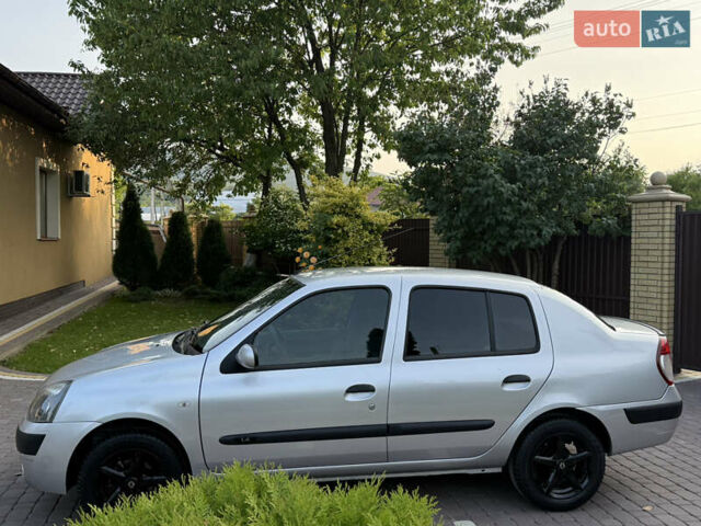 Серый Рено Clio Symbol, объемом двигателя 1.4 л и пробегом 207 тыс. км за 3250 $, фото 10 на Automoto.ua