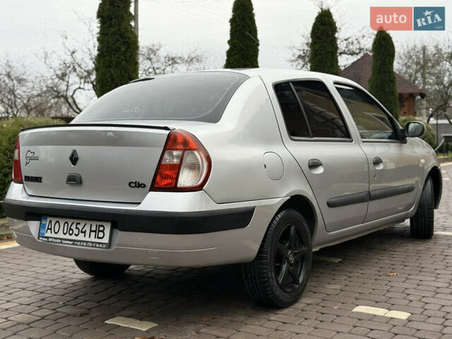 Сірий Рено Clio Symbol, об'ємом двигуна 1.4 л та пробігом 207 тис. км за 3250 $, фото 4 на Automoto.ua