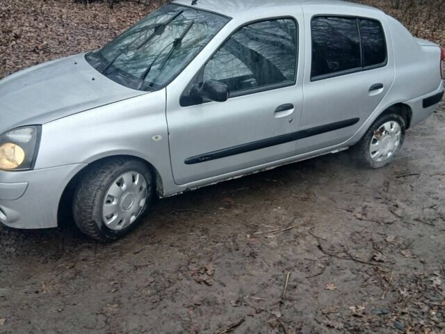 Серый Рено Clio Symbol, объемом двигателя 1.4 л и пробегом 110 тыс. км за 2850 $, фото 1 на Automoto.ua