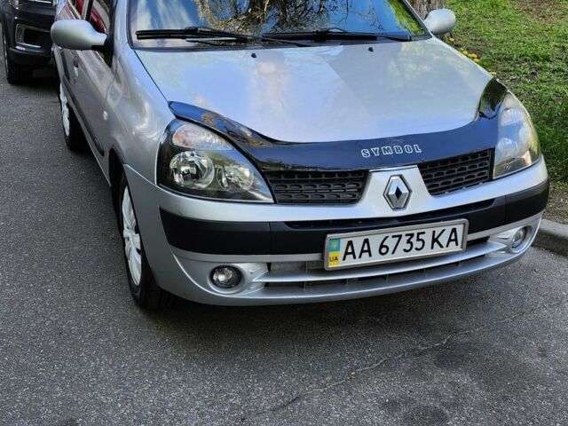 Серый Рено Clio Symbol, объемом двигателя 1.4 л и пробегом 219 тыс. км за 3700 $, фото 7 на Automoto.ua