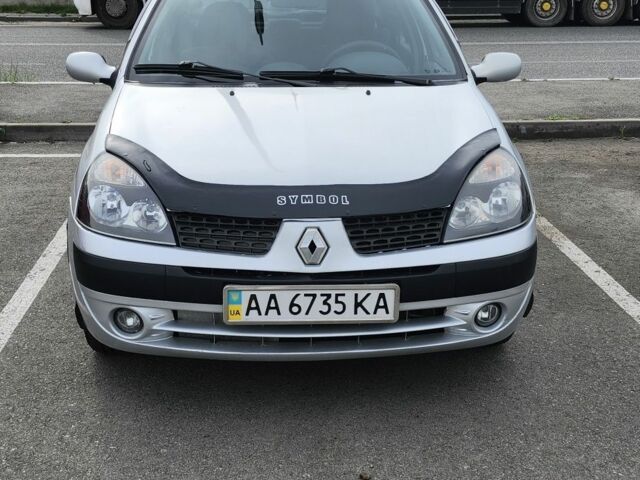 Серый Рено Clio Symbol, объемом двигателя 1.4 л и пробегом 219 тыс. км за 3700 $, фото 1 на Automoto.ua