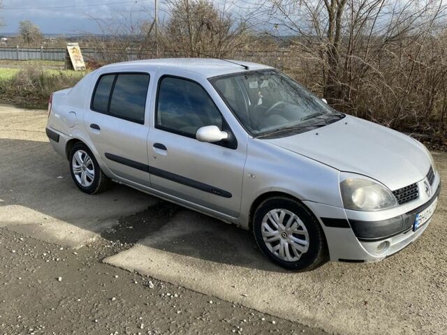 Серый Рено Clio Symbol, объемом двигателя 1.4 л и пробегом 130 тыс. км за 4300 $, фото 2 на Automoto.ua