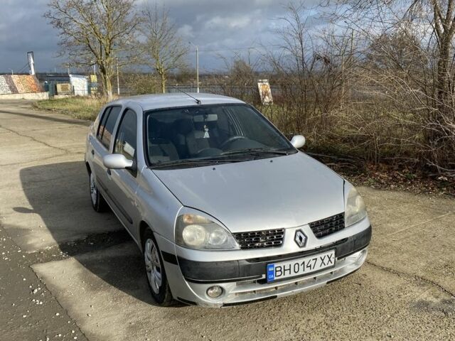 Серый Рено Clio Symbol, объемом двигателя 1.4 л и пробегом 130 тыс. км за 4300 $, фото 1 на Automoto.ua