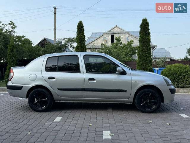 Серый Рено Clio Symbol, объемом двигателя 1.4 л и пробегом 207 тыс. км за 3250 $, фото 4 на Automoto.ua