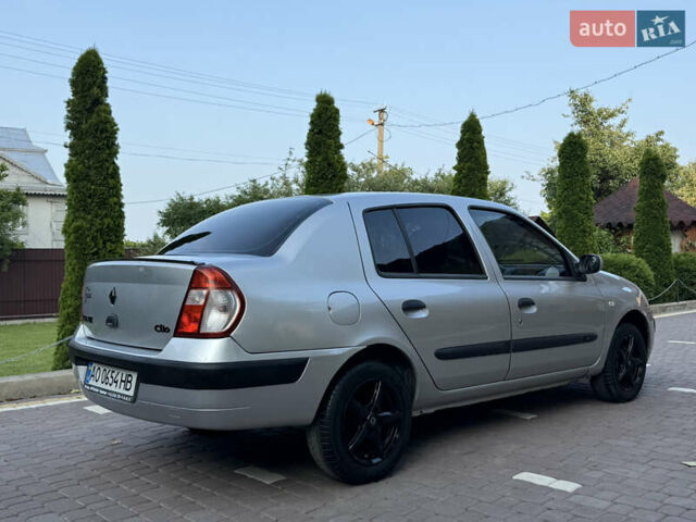 Серый Рено Clio Symbol, объемом двигателя 1.4 л и пробегом 207 тыс. км за 3250 $, фото 5 на Automoto.ua