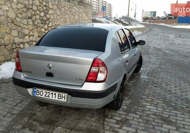 Сірий Рено Clio Symbol, об'ємом двигуна 1.39 л та пробігом 222 тис. км за 3200 $, фото 1 на Automoto.ua