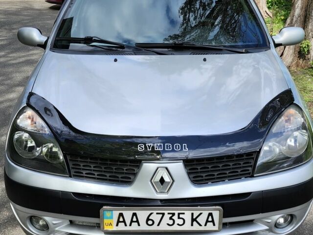 Серый Рено Clio Symbol, объемом двигателя 1.4 л и пробегом 219 тыс. км за 3700 $, фото 10 на Automoto.ua