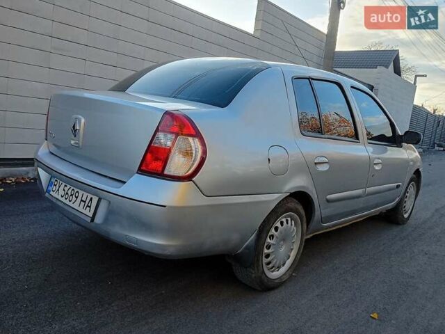 Серый Рено Clio Symbol, объемом двигателя 1.4 л и пробегом 237 тыс. км за 2950 $, фото 4 на Automoto.ua