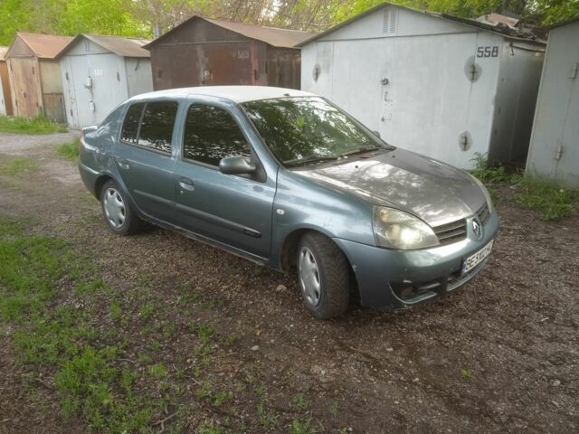 Серый Рено Clio Symbol, объемом двигателя 1.4 л и пробегом 299 тыс. км за 2200 $, фото 1 на Automoto.ua