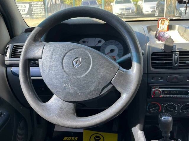 Серый Рено Clio Symbol, объемом двигателя 1.4 л и пробегом 291 тыс. км за 3999 $, фото 15 на Automoto.ua