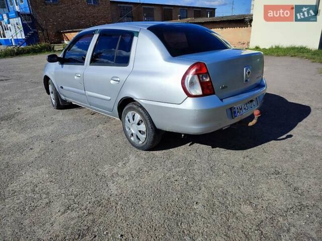 Серый Рено Clio Symbol, объемом двигателя 1.4 л и пробегом 335 тыс. км за 3250 $, фото 6 на Automoto.ua