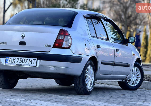 Серый Рено Clio Symbol, объемом двигателя 1.4 л и пробегом 225 тыс. км за 2950 $, фото 25 на Automoto.ua
