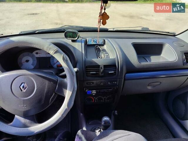 Серый Рено Clio Symbol, объемом двигателя 1.4 л и пробегом 335 тыс. км за 3250 $, фото 21 на Automoto.ua