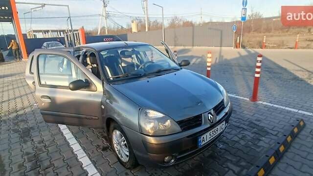 Сірий Рено Clio Symbol, об'ємом двигуна 1.4 л та пробігом 155 тис. км за 3450 $, фото 6 на Automoto.ua