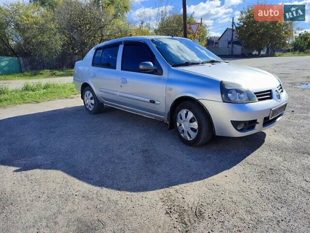 Серый Рено Clio Symbol, объемом двигателя 1.4 л и пробегом 335 тыс. км за 3250 $, фото 5 на Automoto.ua