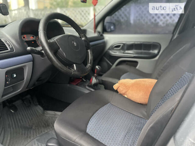 Серый Рено Clio Symbol, объемом двигателя 1.4 л и пробегом 279 тыс. км за 4600 $, фото 19 на Automoto.ua