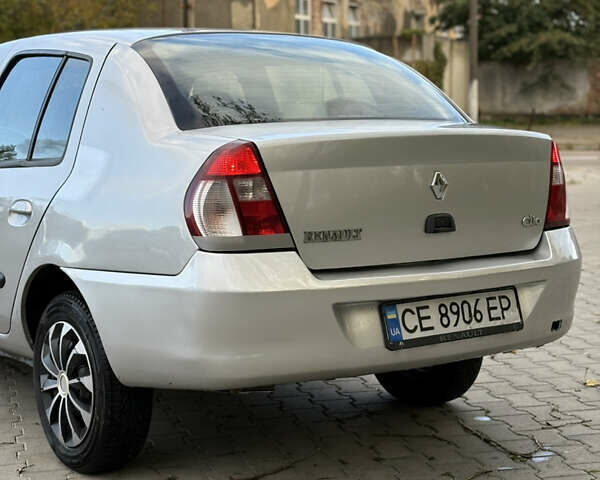 Серый Рено Clio Symbol, объемом двигателя 1.4 л и пробегом 267 тыс. км за 2950 $, фото 13 на Automoto.ua