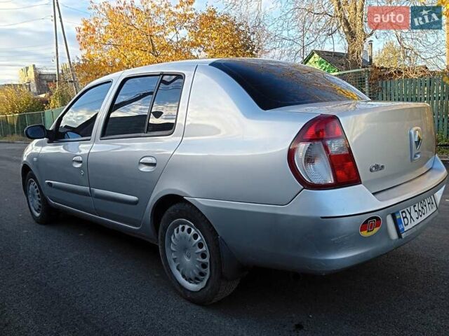 Серый Рено Clio Symbol, объемом двигателя 1.4 л и пробегом 237 тыс. км за 2950 $, фото 6 на Automoto.ua